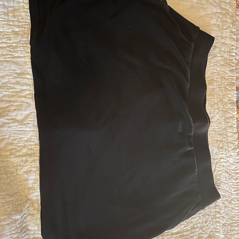 Croft & Barrow Black Midi Skirt